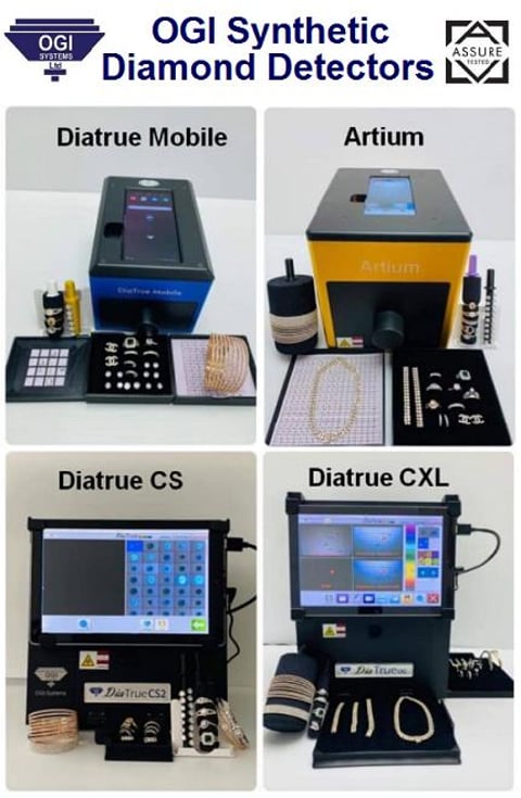 OGI Systems' Diatrue ranked highest for testing synthetic diamonds above 2mm