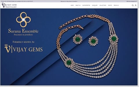 Vijay Gems Announce the Launch of Their B2B Website