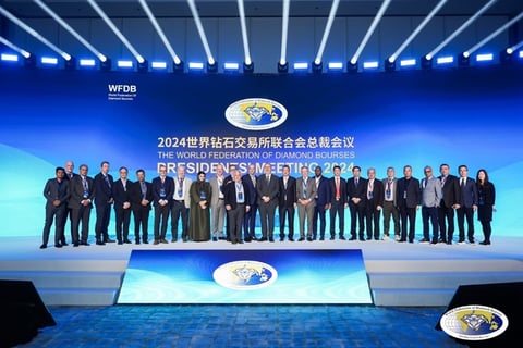 WFDB Bourse Presidents and guests gather at Shanghai Meeting